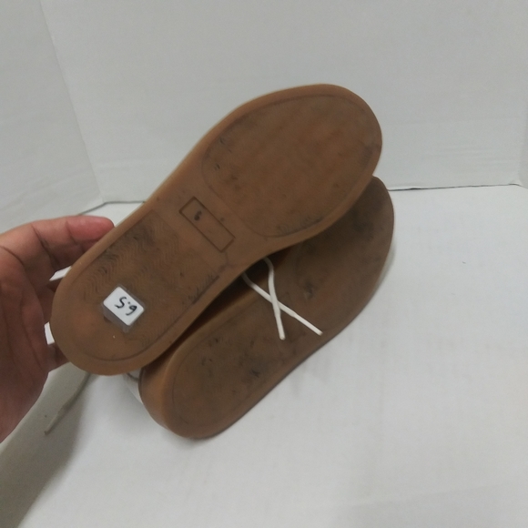 Anthropologie kmd leather sneaker sz 37 - Picture 4 of 6